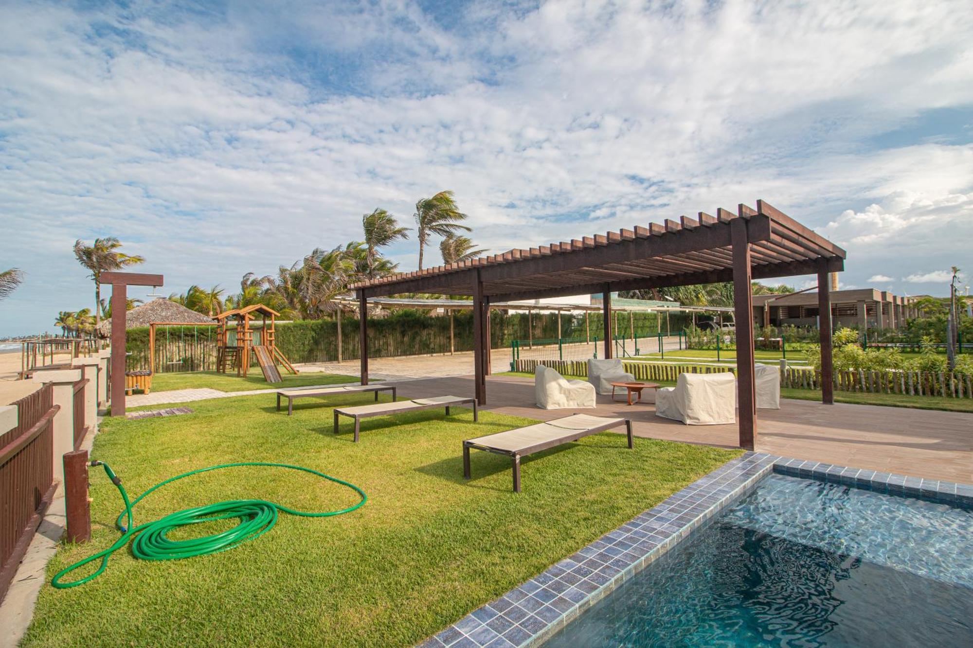 Casa Alto Padrao Beira Mar Ao Lado Do Zorah Beach Trairi - Flecheiras Exteriör bild