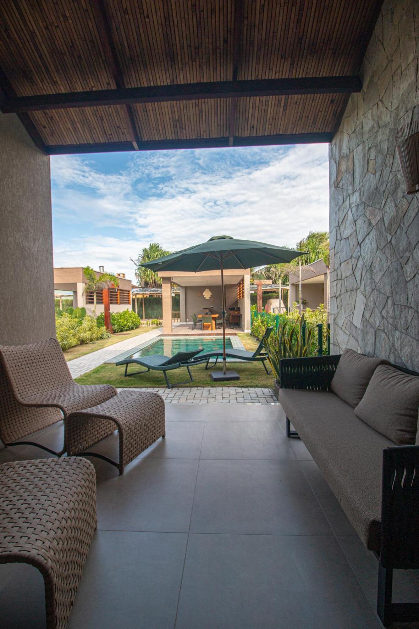 Casa Alto Padrao Beira Mar Ao Lado Do Zorah Beach Trairi - Flecheiras Exteriör bild