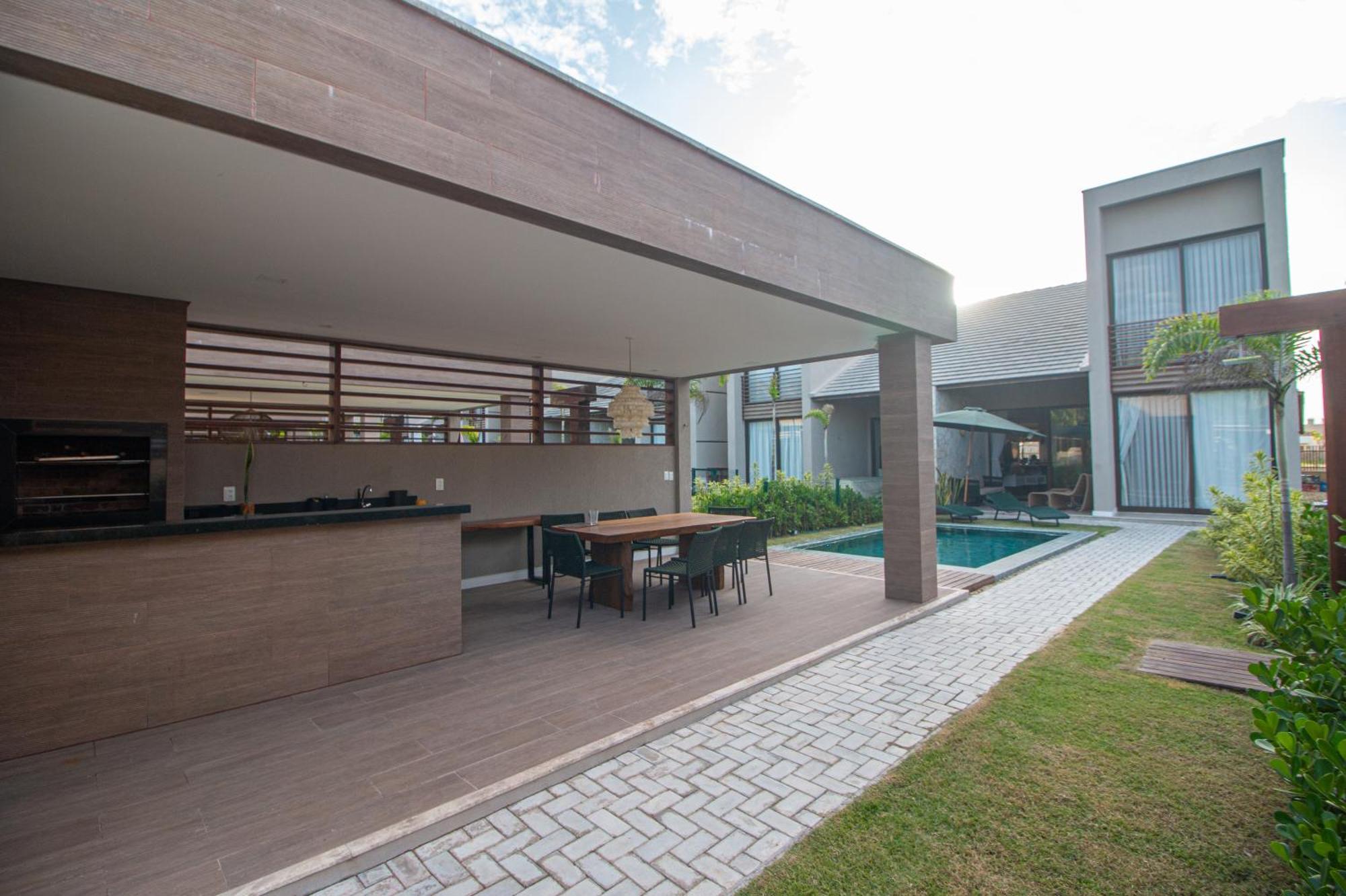 Casa Alto Padrao Beira Mar Ao Lado Do Zorah Beach Trairi - Flecheiras Exteriör bild
